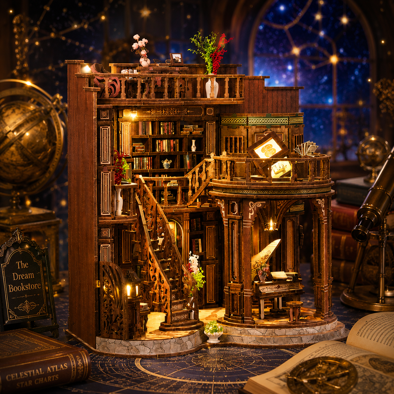 Moonlit Library Collection