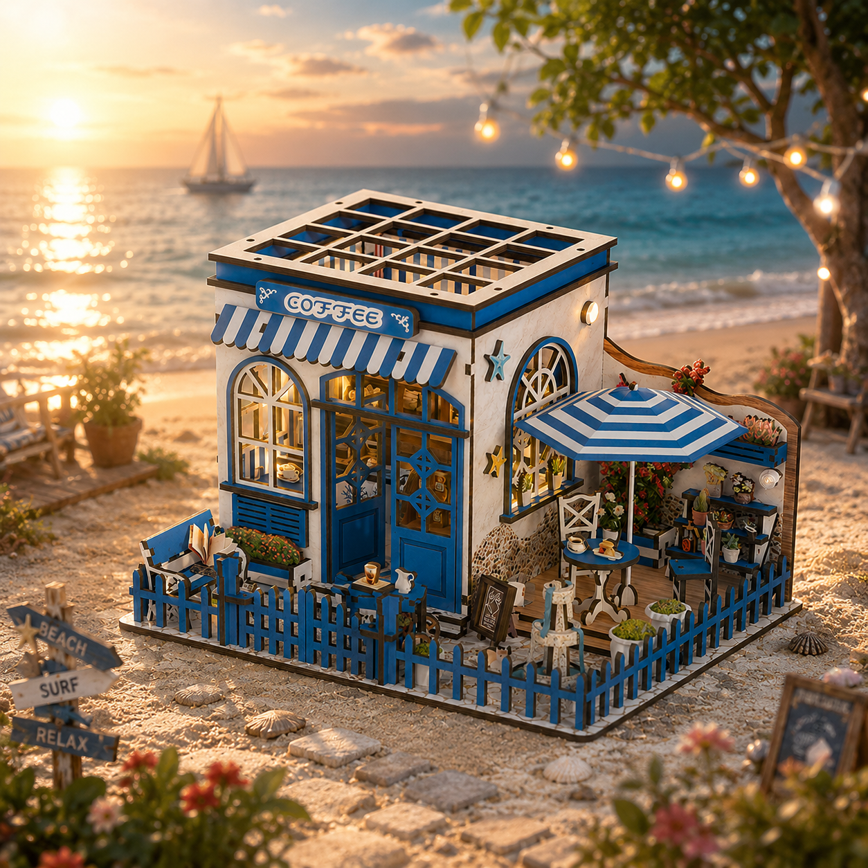 Santorini Sunshine Café