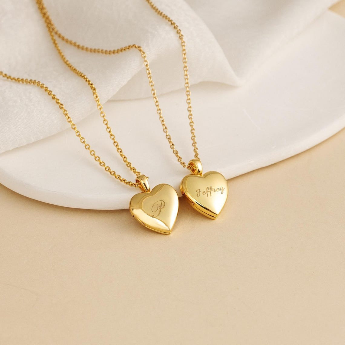 Custom Pet Heart Locket Necklace