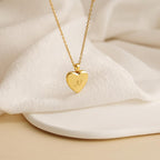 Custom Pet Heart Locket Necklace